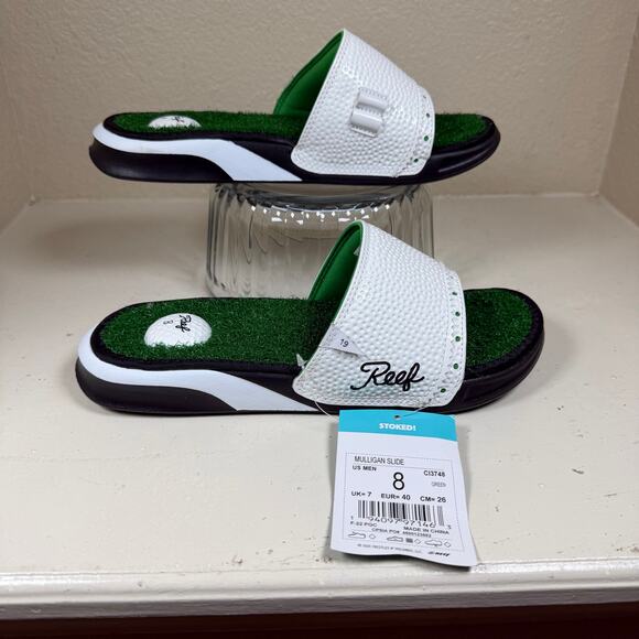 NWT Reef Mulligan Slide sandals - men’s size 8 main image 7